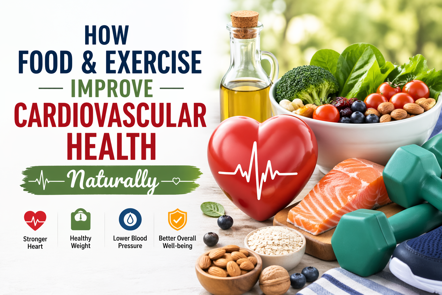9 Powerful Ways Food and Exercise Improve Cardiovascular Health Naturally